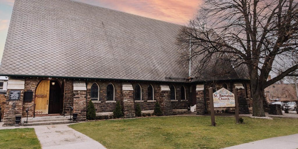 exterior of St. Barnabas Church