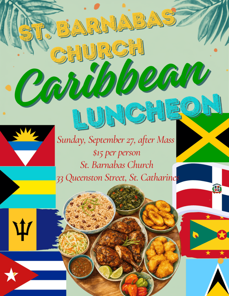 Caribbean Luncheon After Mass